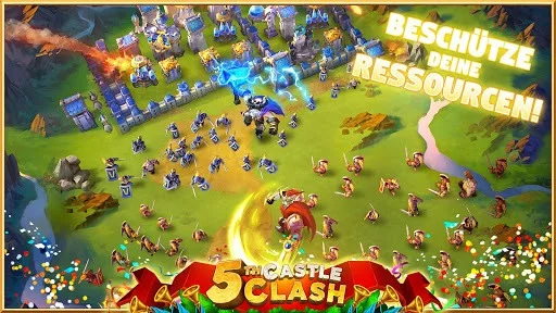 Изображение игры: Castle Clash: King's Castle DE