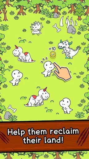 Изображение игры: Dino Evolution - Clicker Game