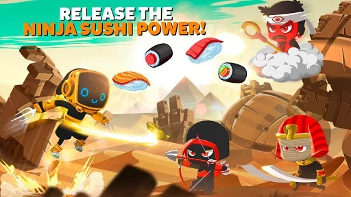 Изображение игры: Ninja Dash - Ronin Shinobi: Run, Jump & Slash foes