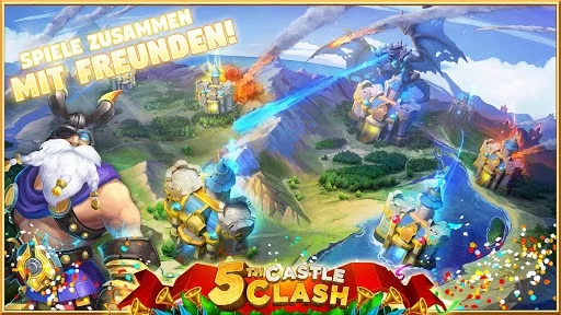 Изображение игры: Castle Clash: King's Castle DE