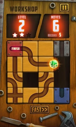 Изображение игры: Unroll It