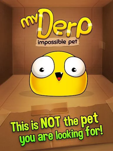 Изображение игры: My Derp - The World's Dumbest Virtual Pet