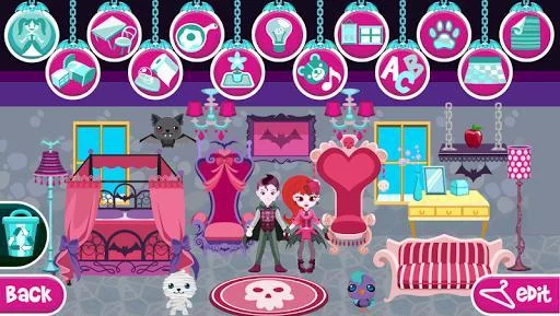 Изображение игры: My Monster House - Make Beautiful Dollhouses