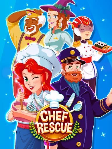 Изображение игры: Chef Rescue - Cooking & Restaurant Management Game
