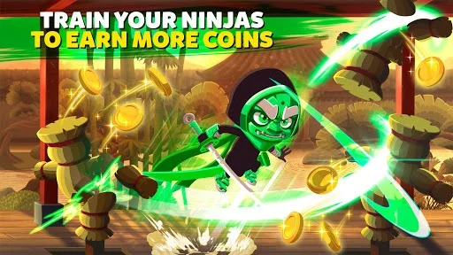 Изображение игры: Ninja Dash - Ronin Shinobi: Run, Jump & Slash foes