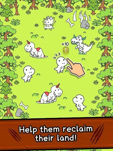 Изображение игры: Dino Evolution - Clicker Game