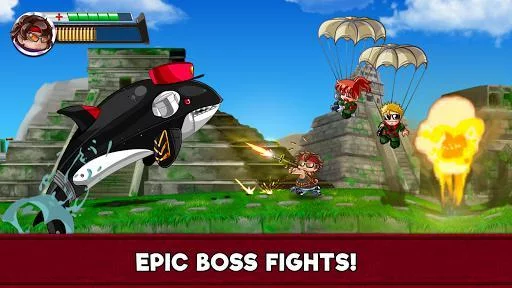 Изображение игры: Ramboat 2 - The metal soldier shooting game