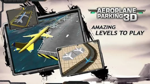 Изображение игры: Aeroplane Parking 3D