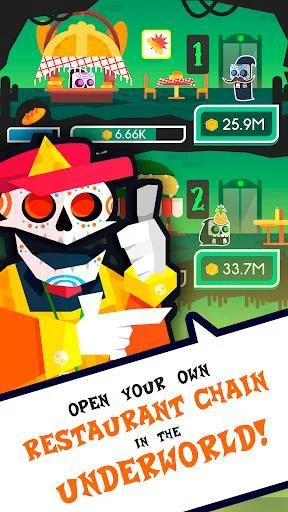 Изображение игры: Death Tycoon - Idle Clicker & Tap to make Money!