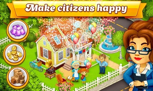 Изображение игры: Cartoon City: farm to village. Build your home