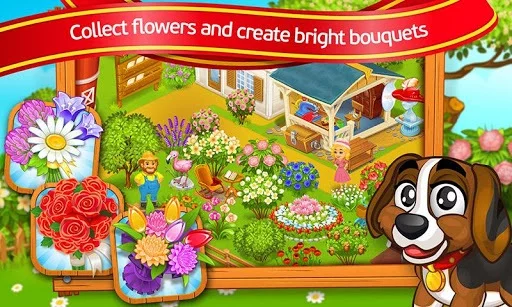 Изображение игры: Farm Town: Cartoon Story