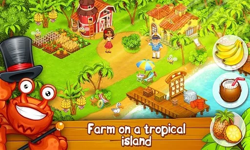 Изображение игры: Farm Zoo: Bay Island Village