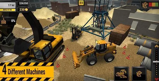Изображение игры: Construction Machines 2016