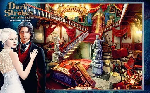 Изображение игры: Dark Strokes Free. Hidden object