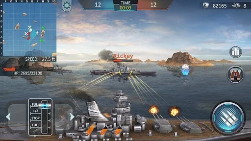 Изображение игры: Warship Attack 3D