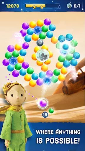 Изображение игры: The Little Prince - Bubble Pop