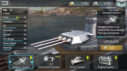 Изображение игры: Warship Attack 3D