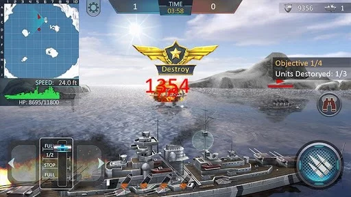 Изображение игры: Warship Attack 3D