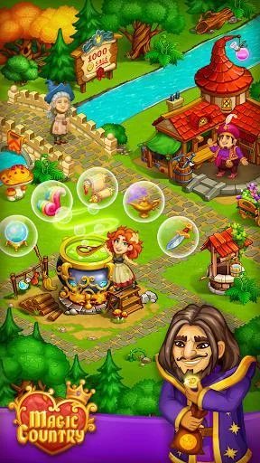 Изображение игры: Magic Country: fairy farm and fairytale city