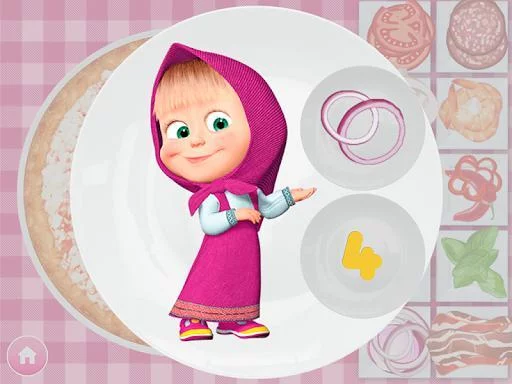 Изображение игры: Masha and the Bear. Games for kids