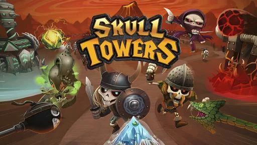 Изображение игры: Skull Towers: Castle Defense Games
