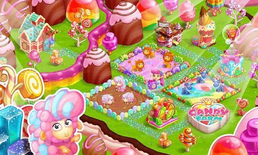 Изображение игры: Sweet Candy Farm with magic Bubbles and Puzzles