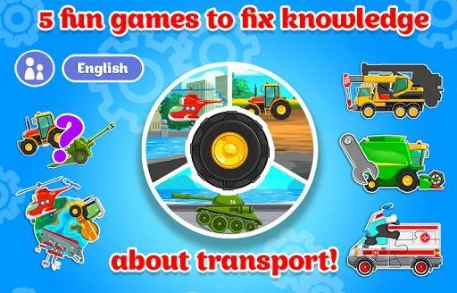 Изображение игры: Learn Vehicles for Kids - Transport for Toddlers