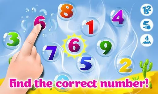 Изображение игры: Learning numbers for toddlers - educational game