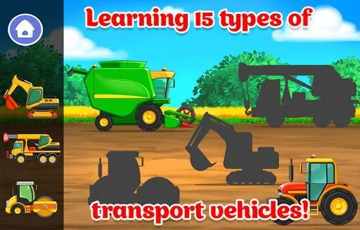Изображение игры: Learn Vehicles for Kids - Transport for Toddlers