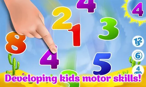 Изображение игры: Learning numbers for toddlers - educational game