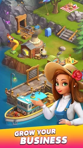 Изображение игры: Funky Bay - Farm & Adventure game