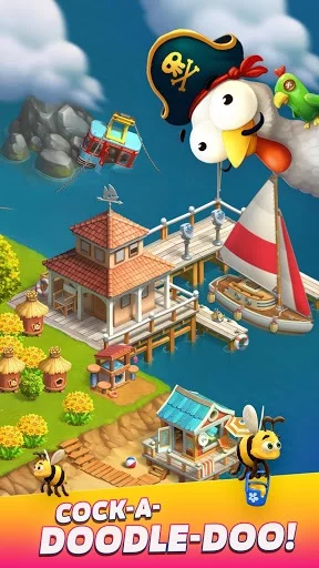 Изображение игры: Funky Bay - Farm & Adventure game