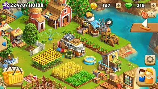 Изображение игры: Funky Bay - Farm & Adventure game