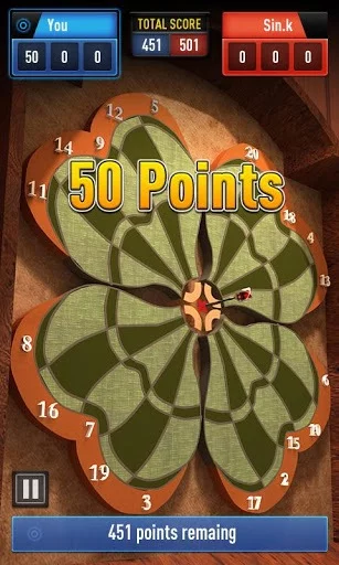 Изображение игры: Darts Master 3D