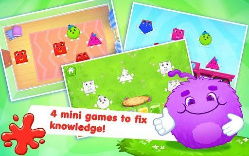Изображение игры: Learning shapes and colors for toddlers: kids game