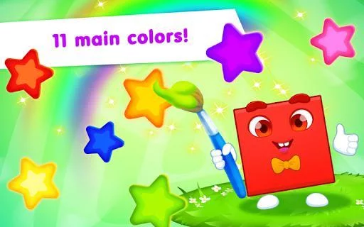 Изображение игры: Learning shapes and colors for toddlers: kids game