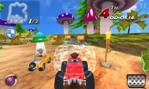 Изображение игры: Kart Racer 3D