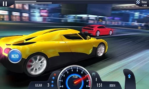 Изображение игры: Furious Car Racing