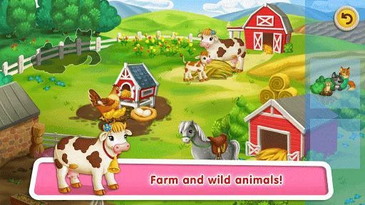 Изображение игры: Puzzles for Toddlers with Learning Words for Kids