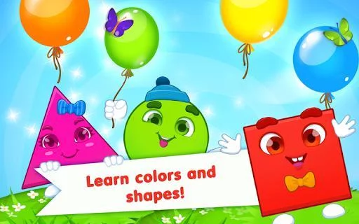 Изображение игры: Learning shapes and colors for toddlers: kids game