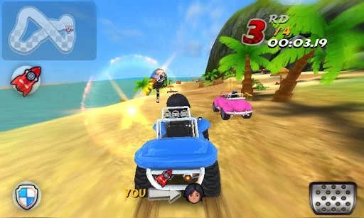 Изображение игры: Kart Racer 3D