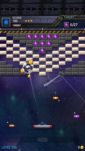 Изображение игры: Brick Breaker Star: Space King