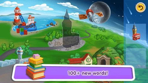 Изображение игры: Puzzles for Toddlers with Learning Words for Kids