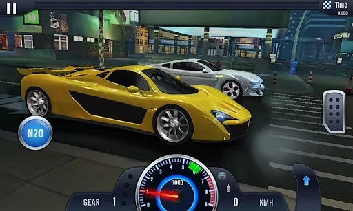 Изображение игры: Furious Car Racing