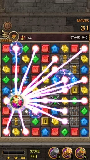 Изображение игры: Jewels Temple Quest: Match 3