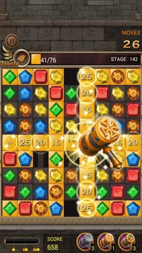 Изображение игры: Jewels Temple Quest: Match 3