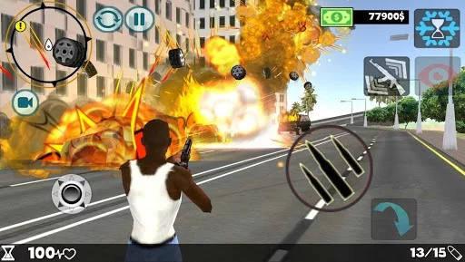 Изображение игры: Grand Vegas Gangs Crime 3D