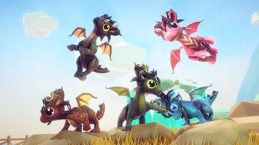 Изображение игры: Little Dragon Heroes World Sim