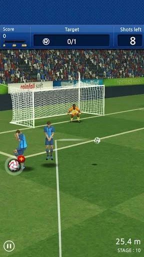 Изображение игры: Finger soccer: Football kick