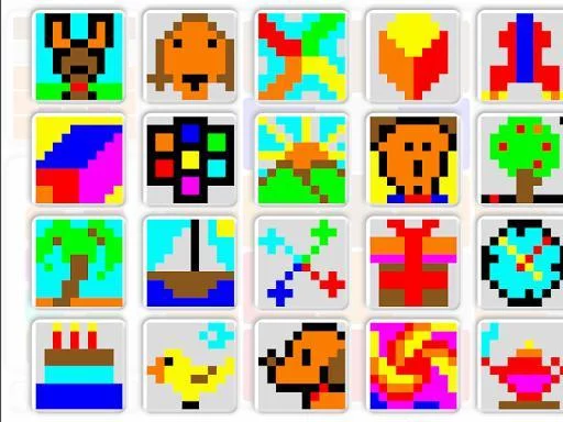 Изображение игры: Mosaic puzzles